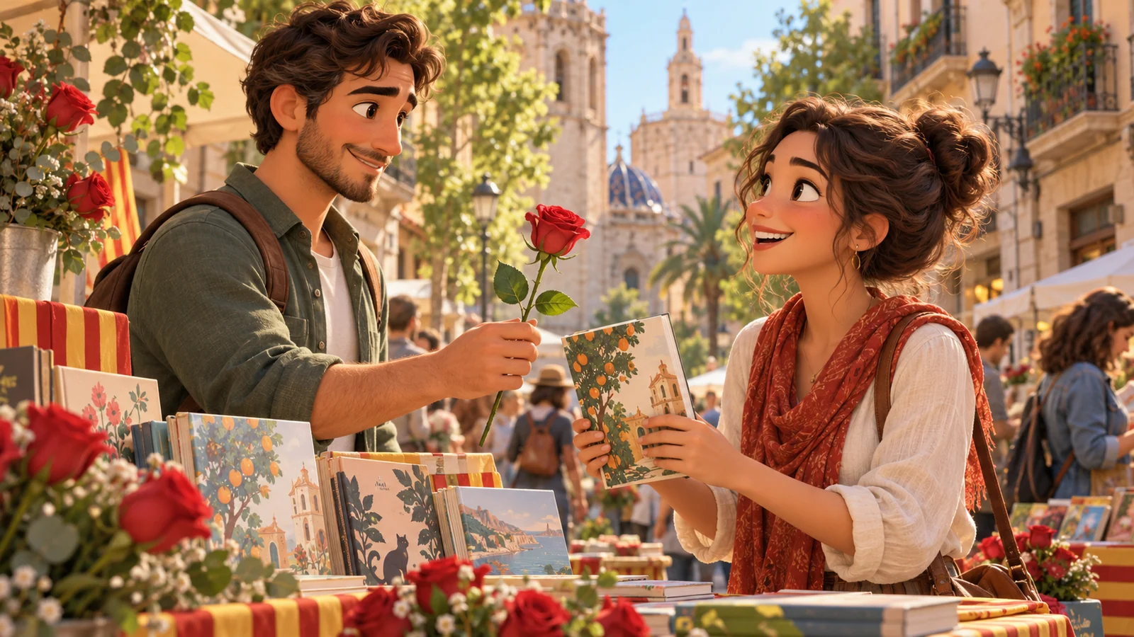 Sant Jordi 23 апреля: книги, розы и повод начать читать