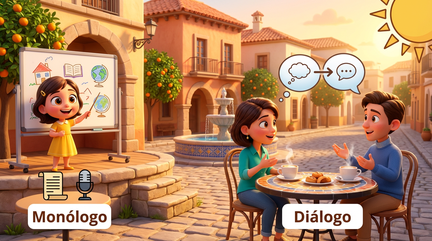 Устная часть DELE B2: как сдать monólogo и diálogo